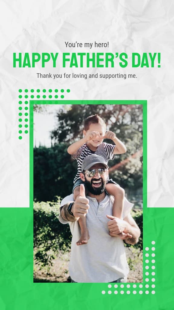 Happy Father's Day My Hero