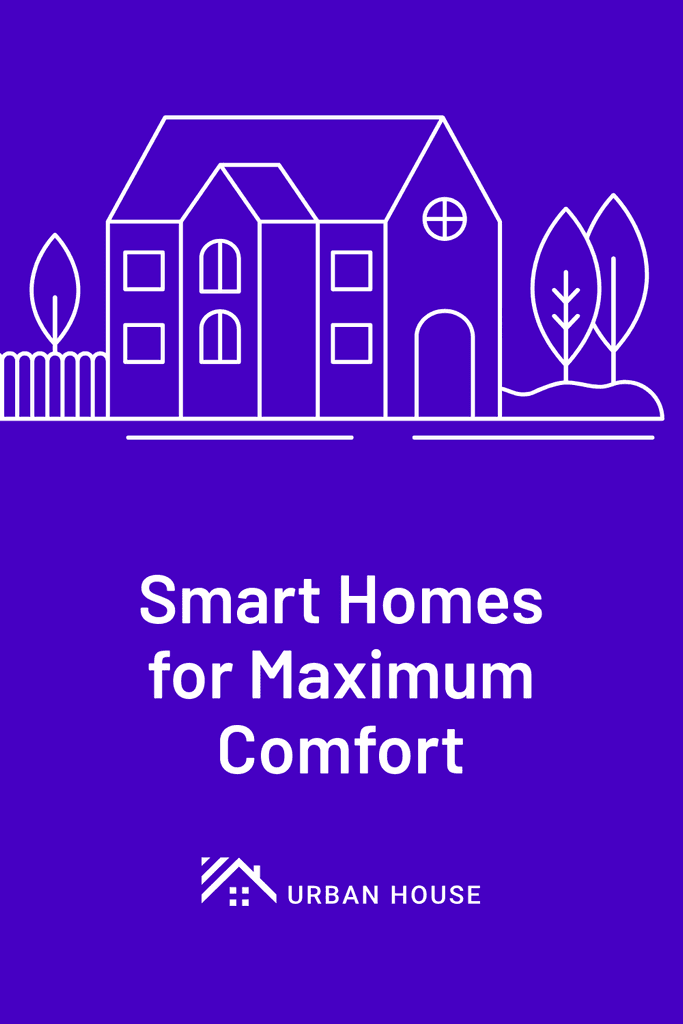 Line Art Smart Homes Pinterest Pin Tall