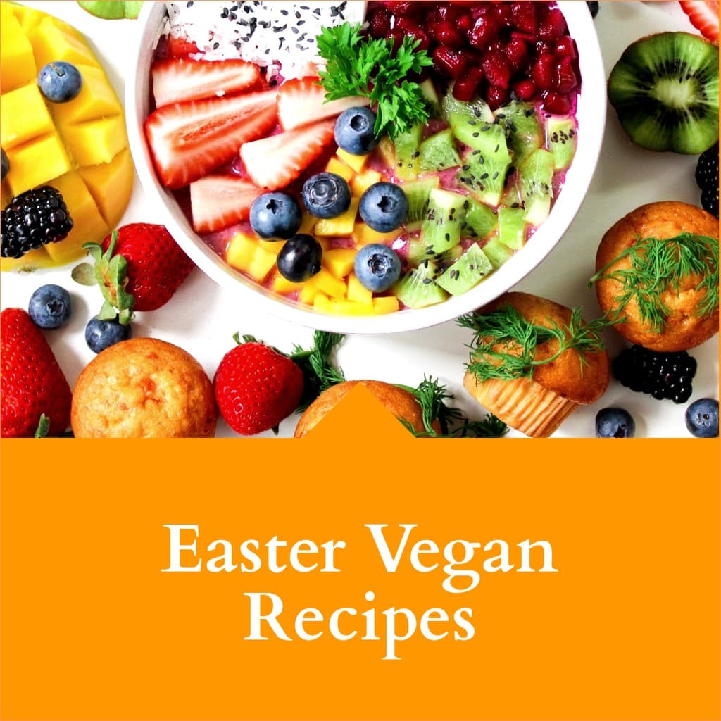 Easter Vegan Recipes Instagram Post