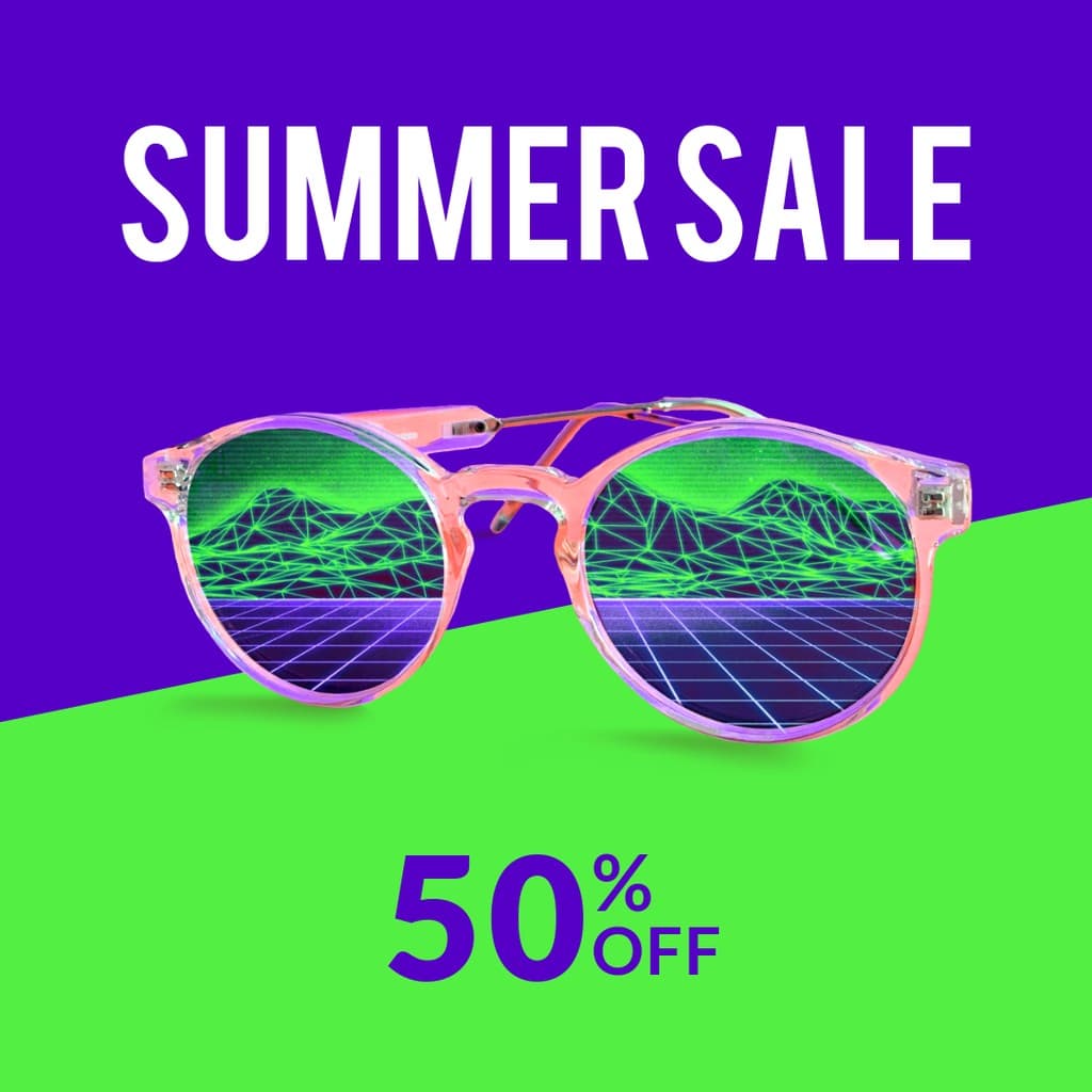 Eyewear Summer Sale Instagram Post