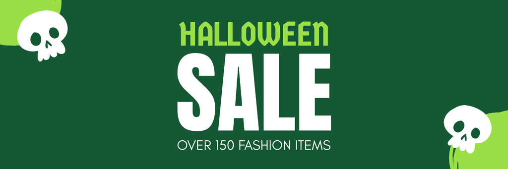 Fashion Items Halloween Sale X Header