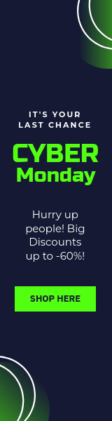 Cyber Monday Big Discounts Last Chance Wide Skyscraper