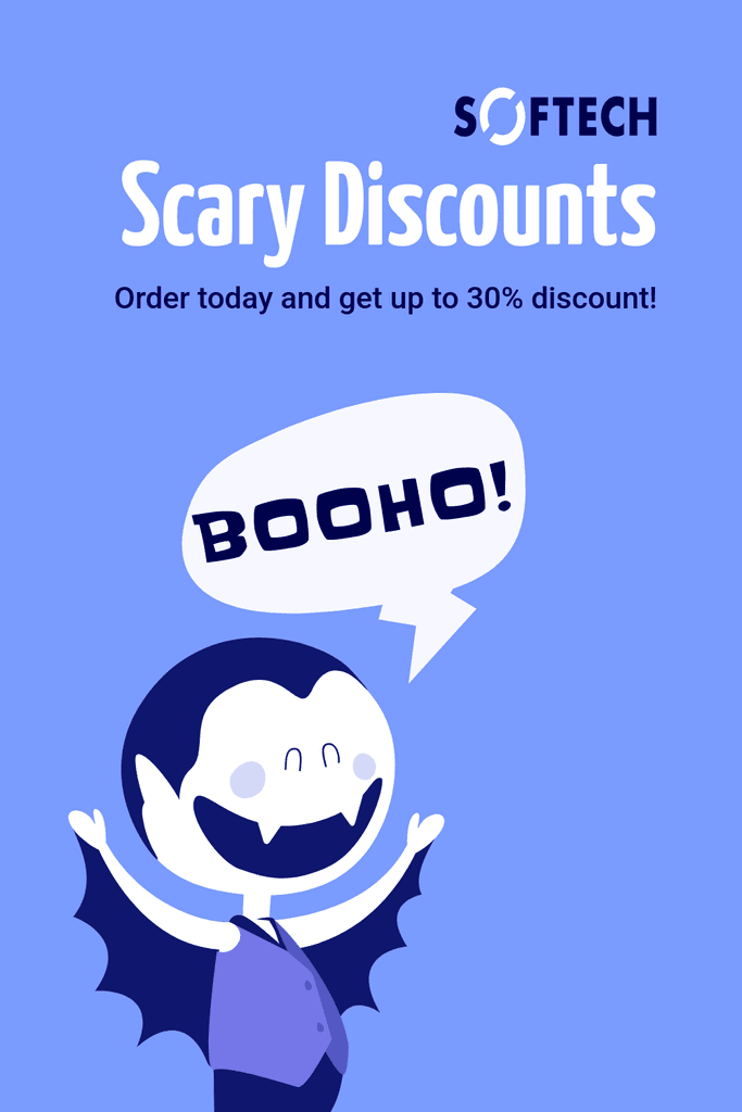 Halloween Vampire Scary Discounts Pinterest Pin Tall