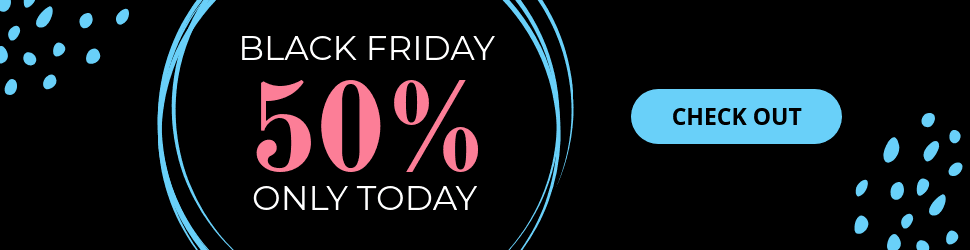 Black Friday 50 Only Today Billboard