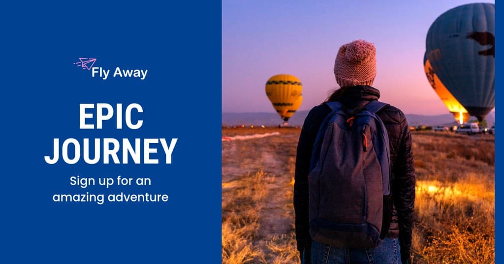 Epic Journey Amazing Adventure Facebook Sponsored Message