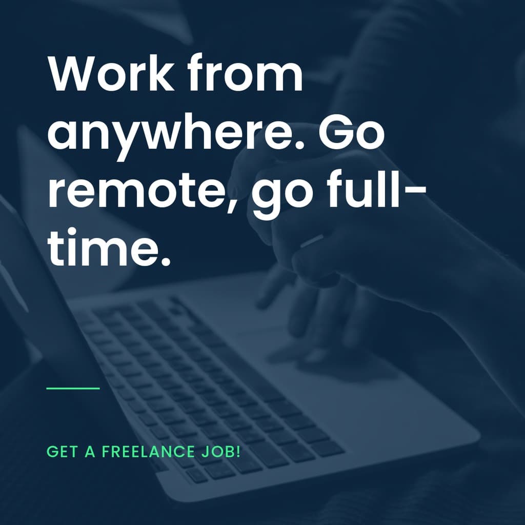 Work Remote From Anywhere Facebook Square Post