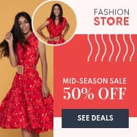 Fashion Store Mid-Season Sale Small Square