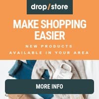 Make Shopping Easier Drop Store Small Square