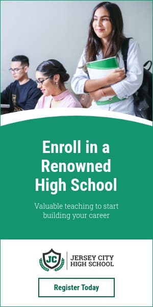 Enroll in a Renowned High School Half Page