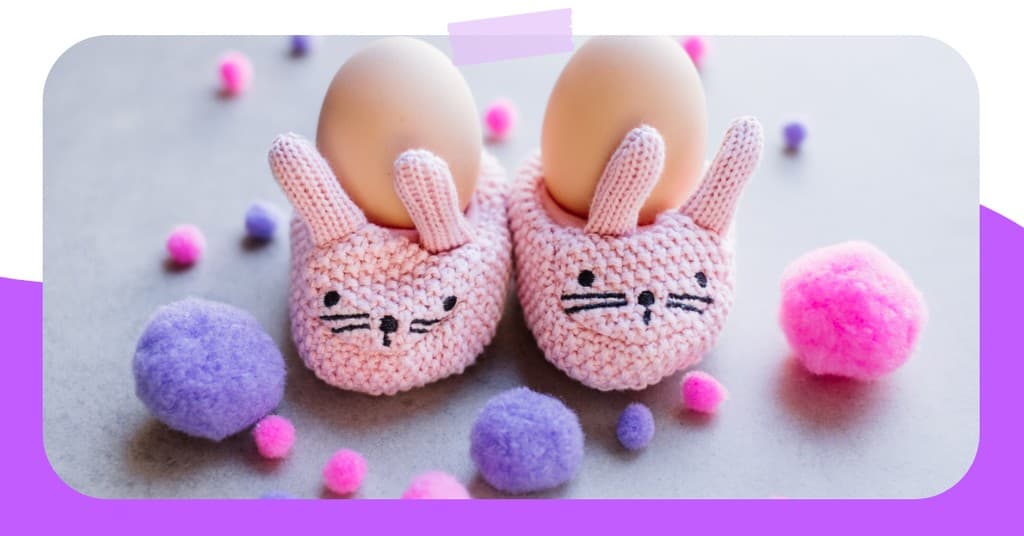 Bunny Baby Boots Easter Responsive Landscape Responsive Landscape Art