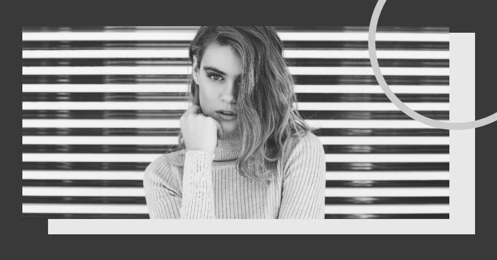 Simple Black and White Fashion Responsive Landscape Responsive Landscape Art