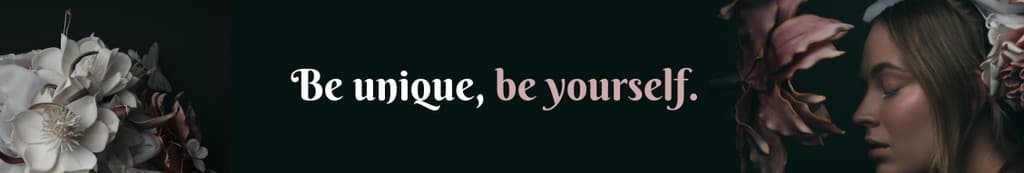 Be Unique Be Yourself Fashion Linkedin Page Cover Linkedin Page Cover