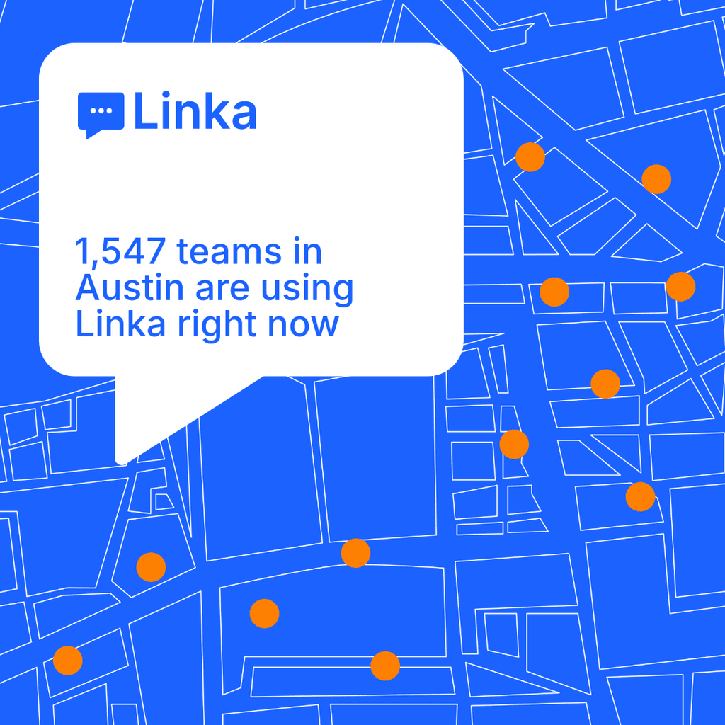 Linka Network in Austin Animated Instagram Post