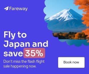 Fly to Japan and Save with Fareway Animated Inline Rectangle