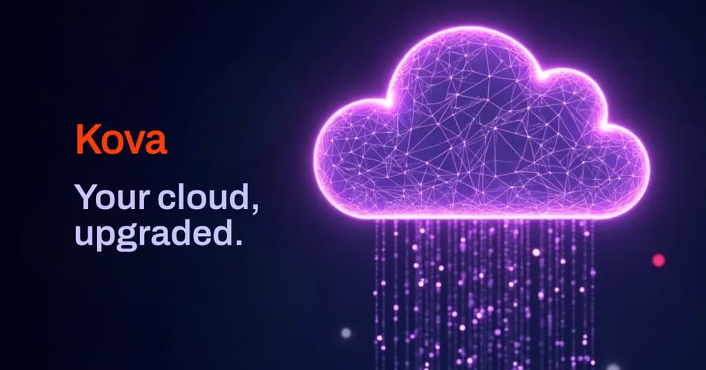 Your Digital Cloud Upgraded Kova Software Animated 