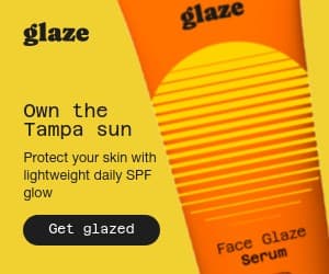 Glaze Tampa Sun Protection Beauty Products Animated Inline Rectangle