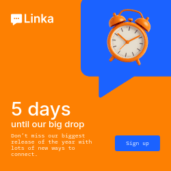 Days until Our Big Drop Linka Animated Square