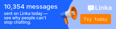 Announce Messages Sent with Linka Animated Half Banner