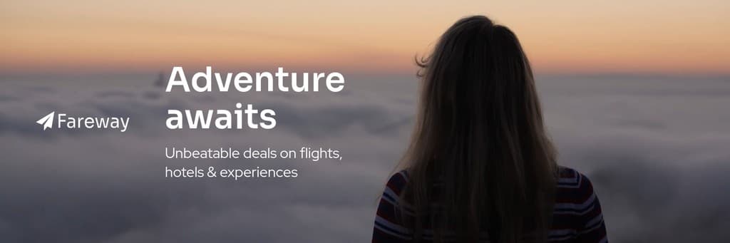 Adventure Awaits Fareway Travel Deal Video X Header