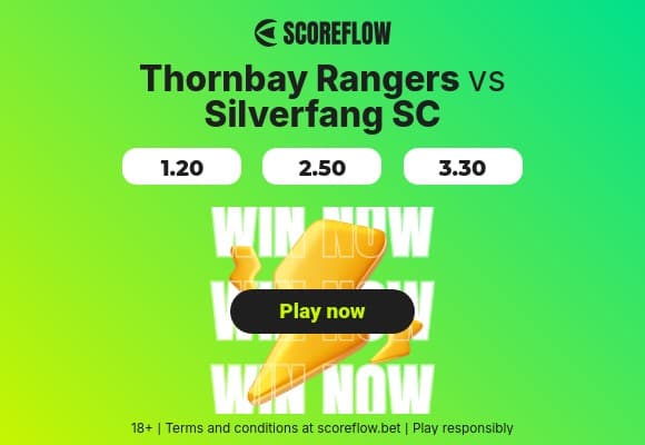 Silverfang vs Thornbay Scoreflow Betting Animated Netboard
