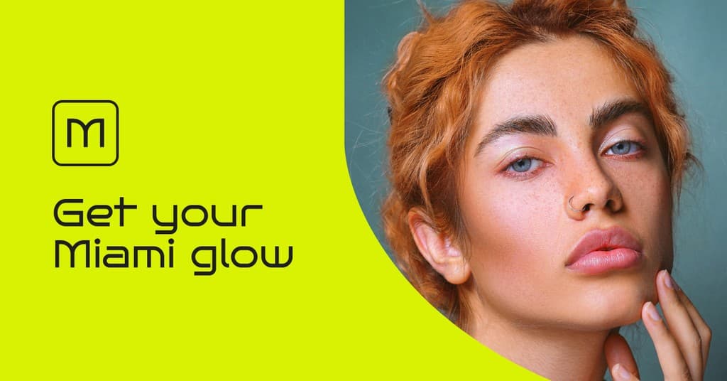 Get Your Miami Glow Mantix Beauty Products Animated Facebook Sponsored Message