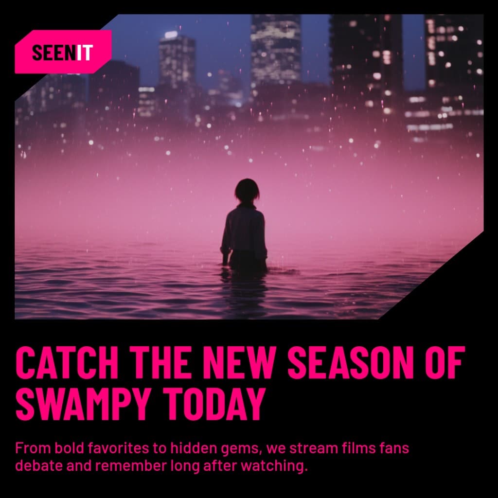 Catch the New Season Seenit Movie Streaming Animated Instagram Post