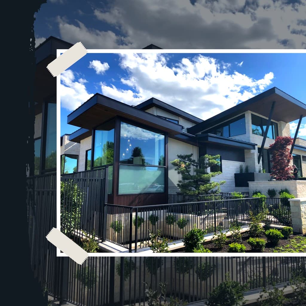 Vacation House Real Estate Responsive Square Responsive Square Art