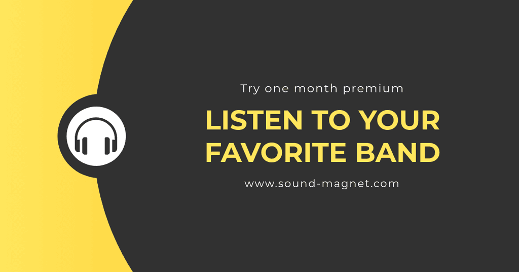 Listen to you Favorite Band Online Facebook Sponsored Message