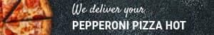 Pepperoni Pizza Delivery FoodDoor Mobile Banner