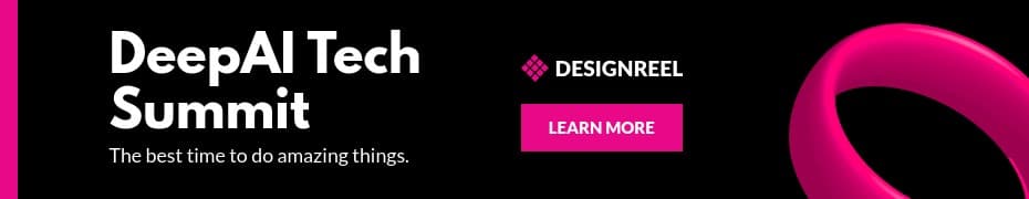 DeepAI Tech Summit for Amazing Things Top Banner