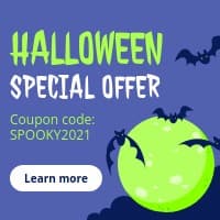 Halloween Special Offer Small Square