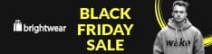 Hoodie Black Friday Yellow Sale Half Banner