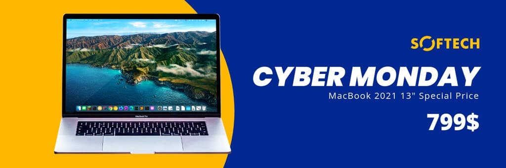 Cyber Monday MacBook 2021 Deal X Header