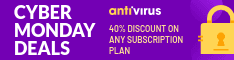 Cyber Monday Antivirus Subscription Deals Half Banner