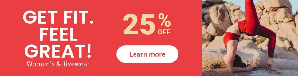 Get Fit with Women's Activewear Billboard