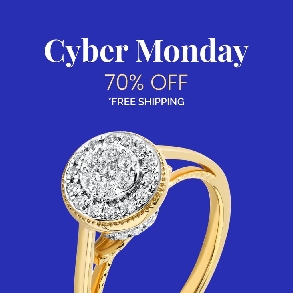 Cyber Monday Engagement Ring Deals Instagram Post