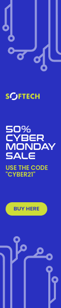 Blue Circuit Sale Cyber Monday Skyscraper