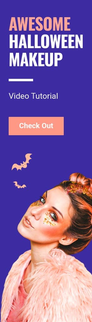 Awesome Halloween Makeup Tutorial Portrait