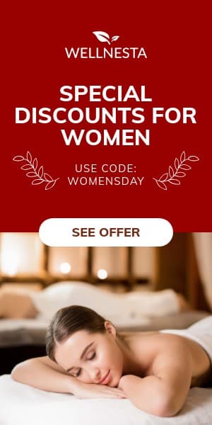 Special Discount for Women's Day Half Page