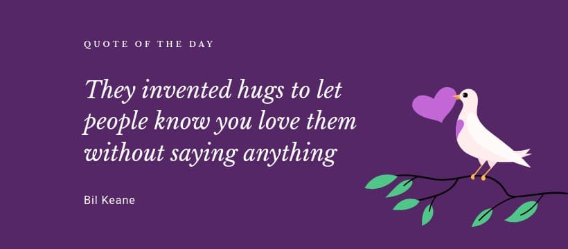 Valentine's Day Invented Hugs