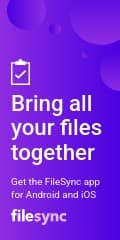 Purple File Synchronization App