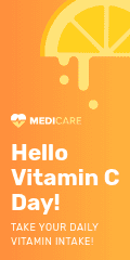 Daily Intake on Vitamin C Day Vertical Banner