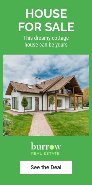 Green Dreamy Cottage House