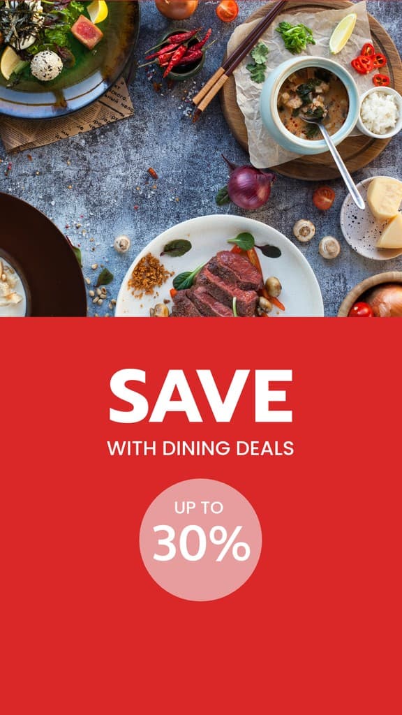 Save Money with Dining Deals Story