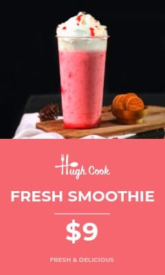 Fresh Strawberry Smoothie Deal Vertical Rectangle
