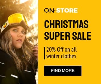 Winter Clothes Christmas Super Sales Large Rectangle