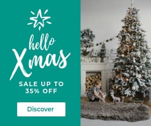 Hello Xmas Christmas Teal Sale Inline Rectangle