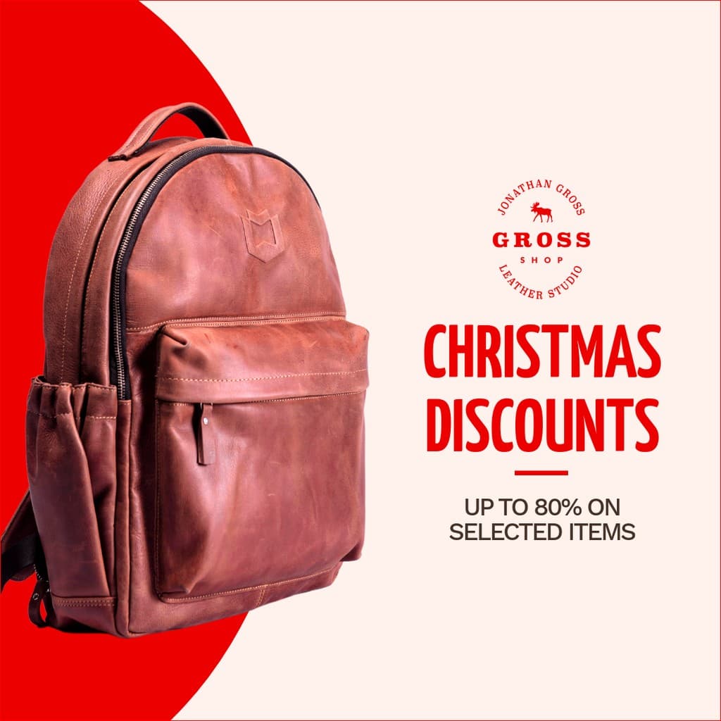 Fashion Bag Christmas Discounts Instagram Post