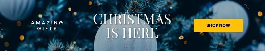 Amazing Christmas Is Here Top Banner