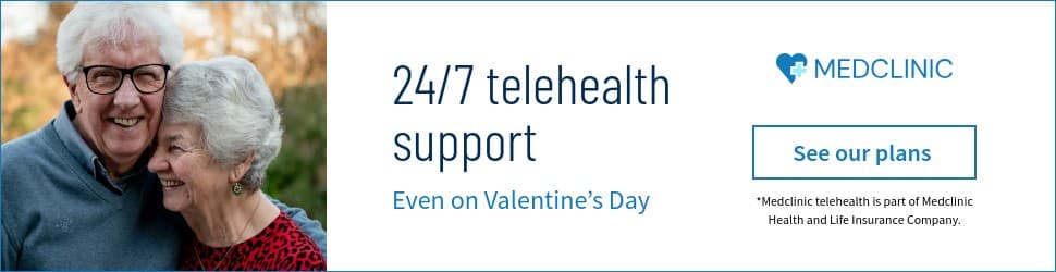 Telehealth Support Even on Valentine's Day Billboard